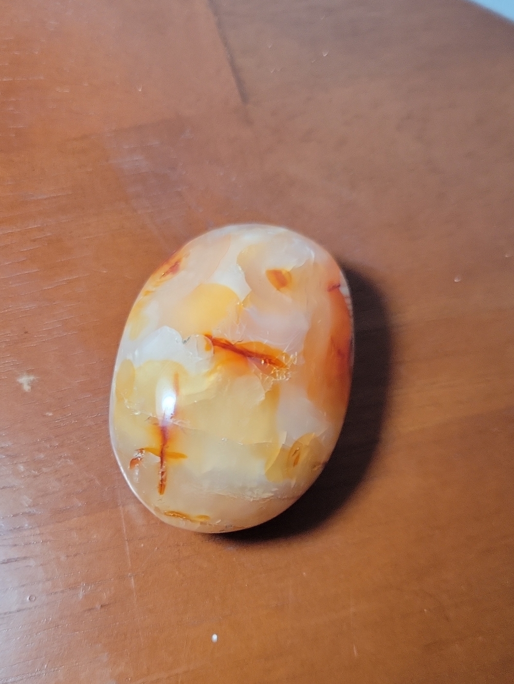 Carnelian Crystal Palm Stons